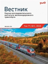 Вестник Научно-исследовательского института железнодорожного транспорта (Вестник ВНИИЖТ)