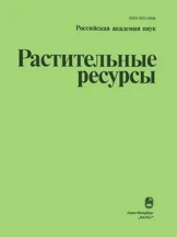 Растительные ресурсы