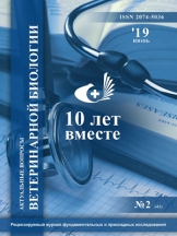 Актуальные вопросы ветеринарной биологии